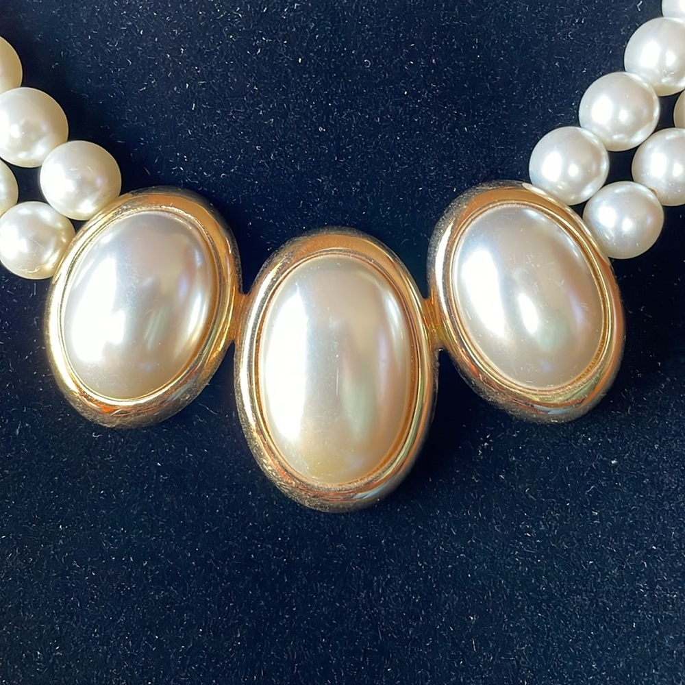 Vintage Napier Pearl Choker Rare - Picture 8 of 11